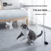 Cat Teaser Wand with Suction Cup & Feather Refills