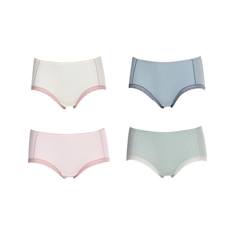 

Urban Beauty Women s Solid Color Briefs 4-Pack One Size