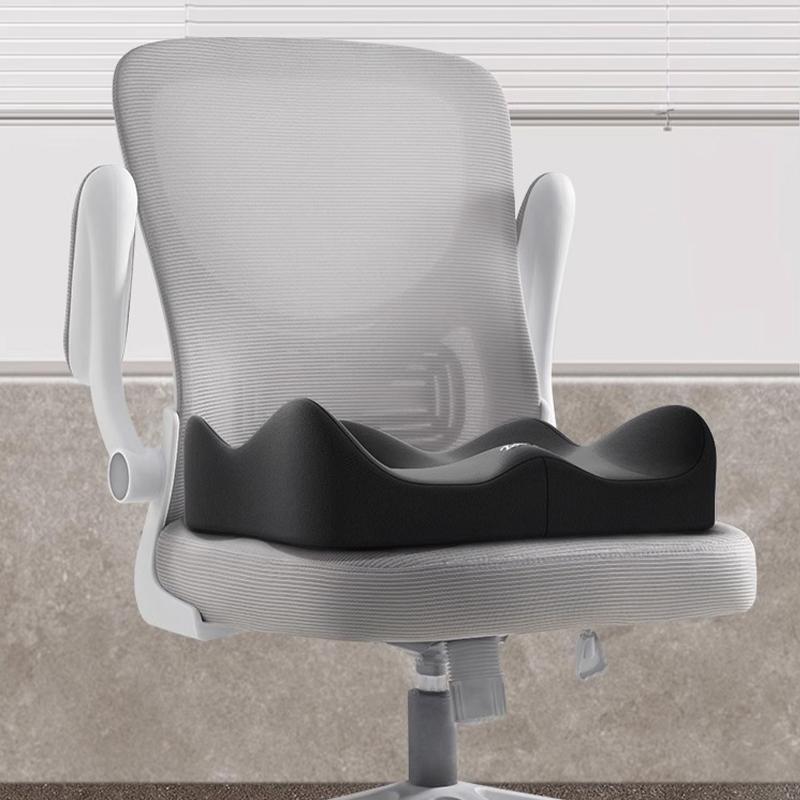 Office Seat Cushion Backrest Integrated Seat Cushion For Lumbar Support Pressure Relief Memory Foam Seat Cushion
