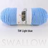 Large Skein 5-Ply Milk Cotton Yarn: Luxurious Plush for Doll Making & Seat Cushions, Available in 80 Colors