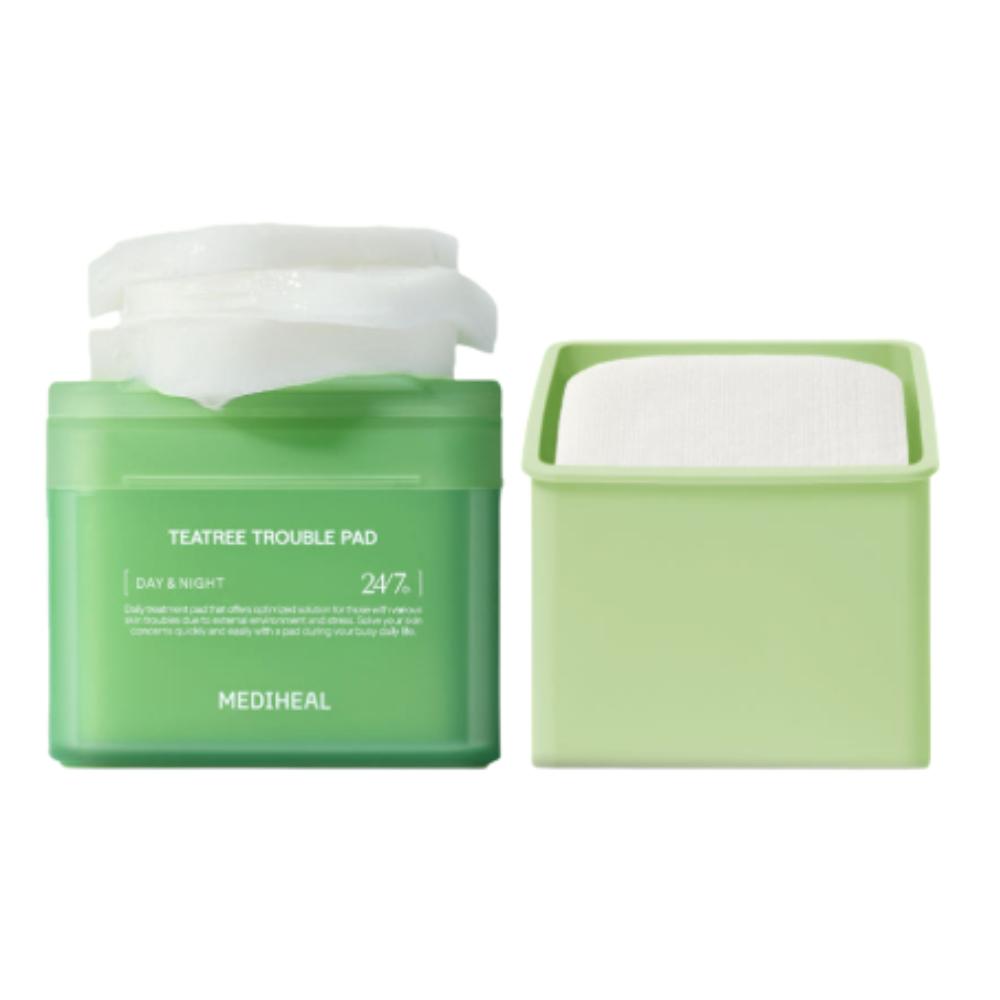 

Mediheal Tea Tree Trouble Pad 100 + 100 Refill Acne Care & Oil-Control Pads