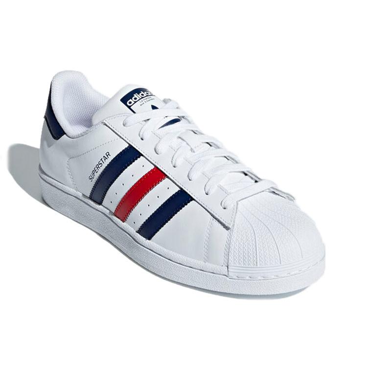 Adidas Superstar FD 'Dark Blue' (Unisex) Footwear White / Dark Blue / Footwear White Skateboard Shoes F36583