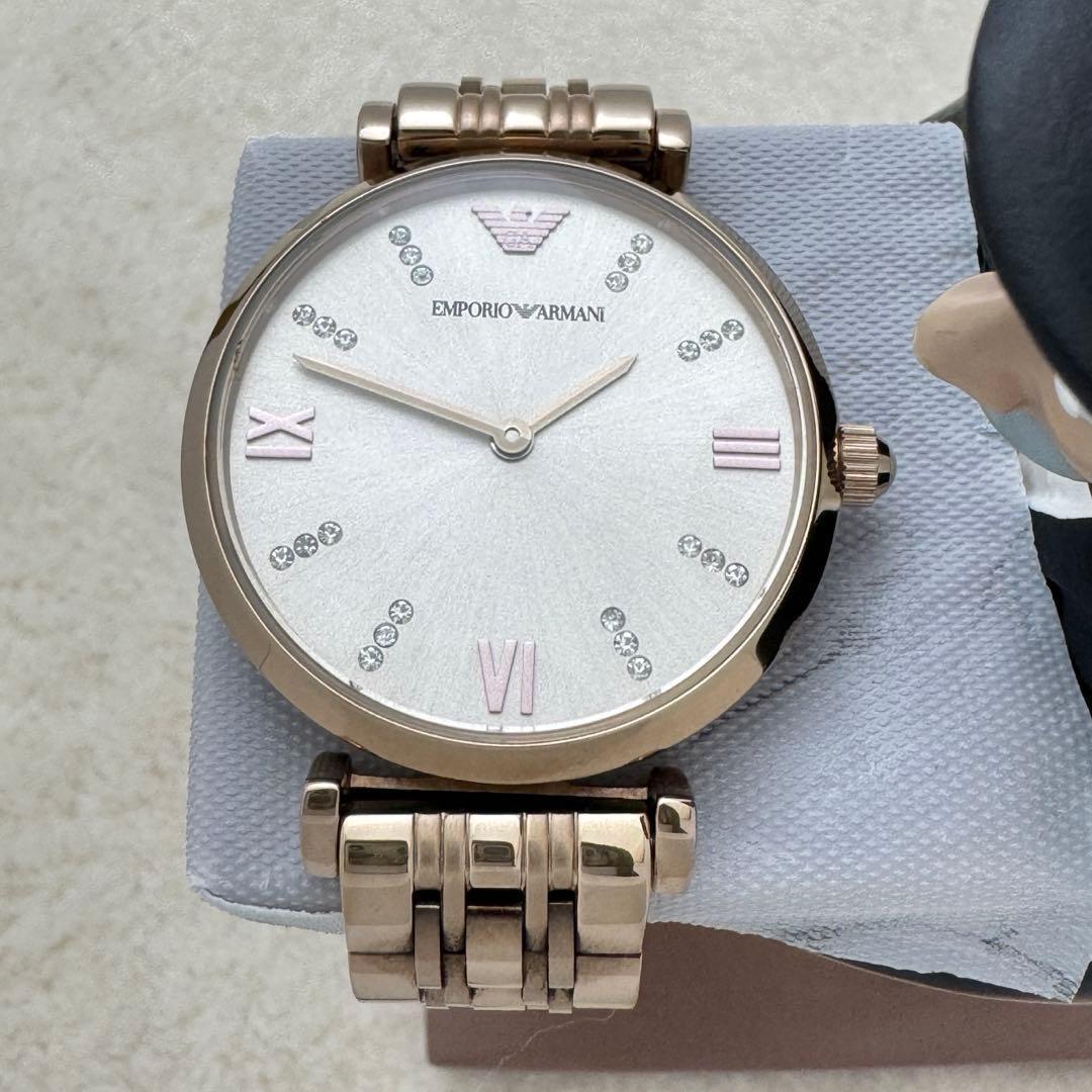 Used Emporio Armani AR11059 Watch Ladies Gianni Tea Bar