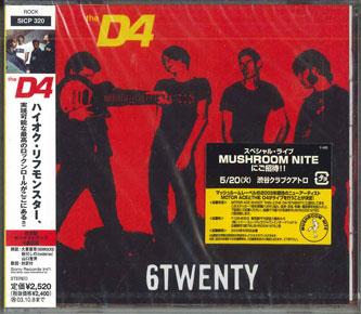 

CD D4 - Six Twenty SICP320PROMO SONY MUSIC Japan Obi Rock Used