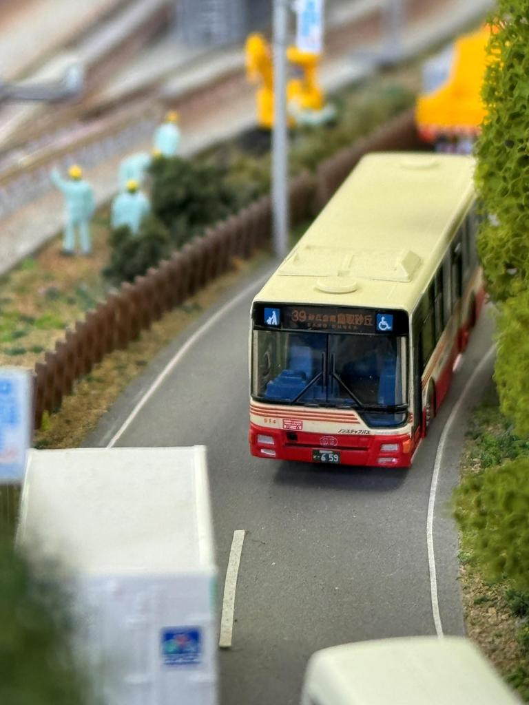 TOMYTEC Nationale Bussammlung JB088 Nihon Kotsu Diorama-Zubehör