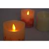 Nihon Rousoku LED Candle "Totonari" (Light and Neighborhood), Solid Color, 7.5 X 7.5 X 8.5cm
