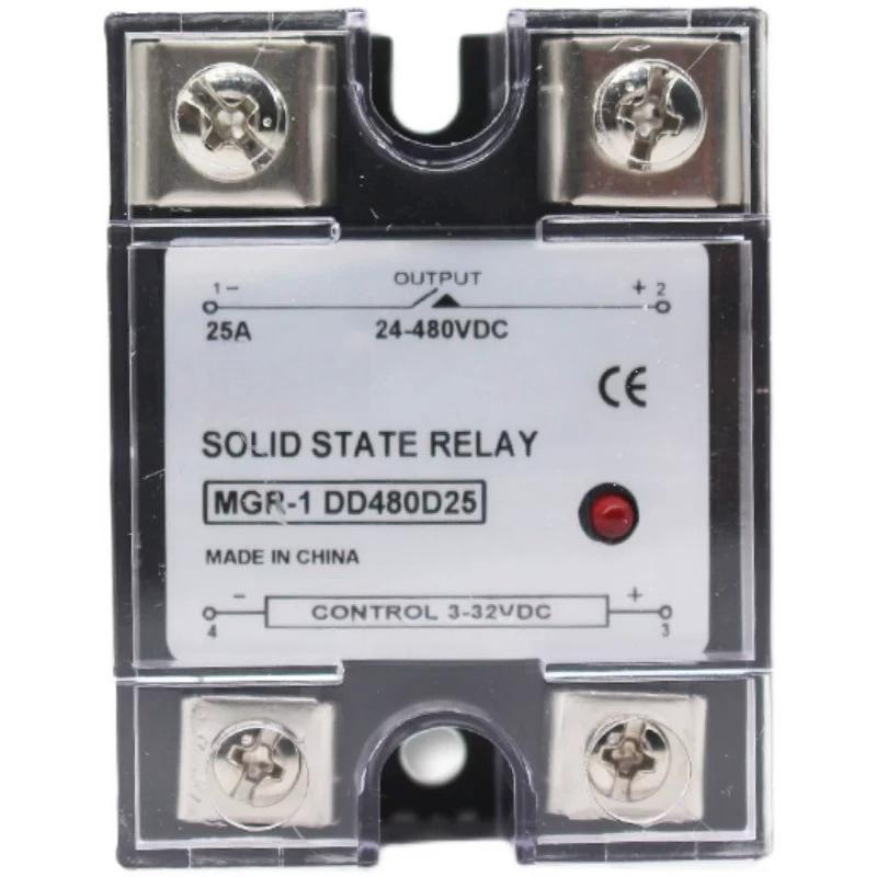 DC‑DC Solid State Relay DD480D Series DC Control DC 3‑32VDC Input 24‑480VDC Output SSR Module 1