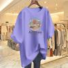 Cotton short-sleeved T-shirt women's summer new loose top bottoming shirt