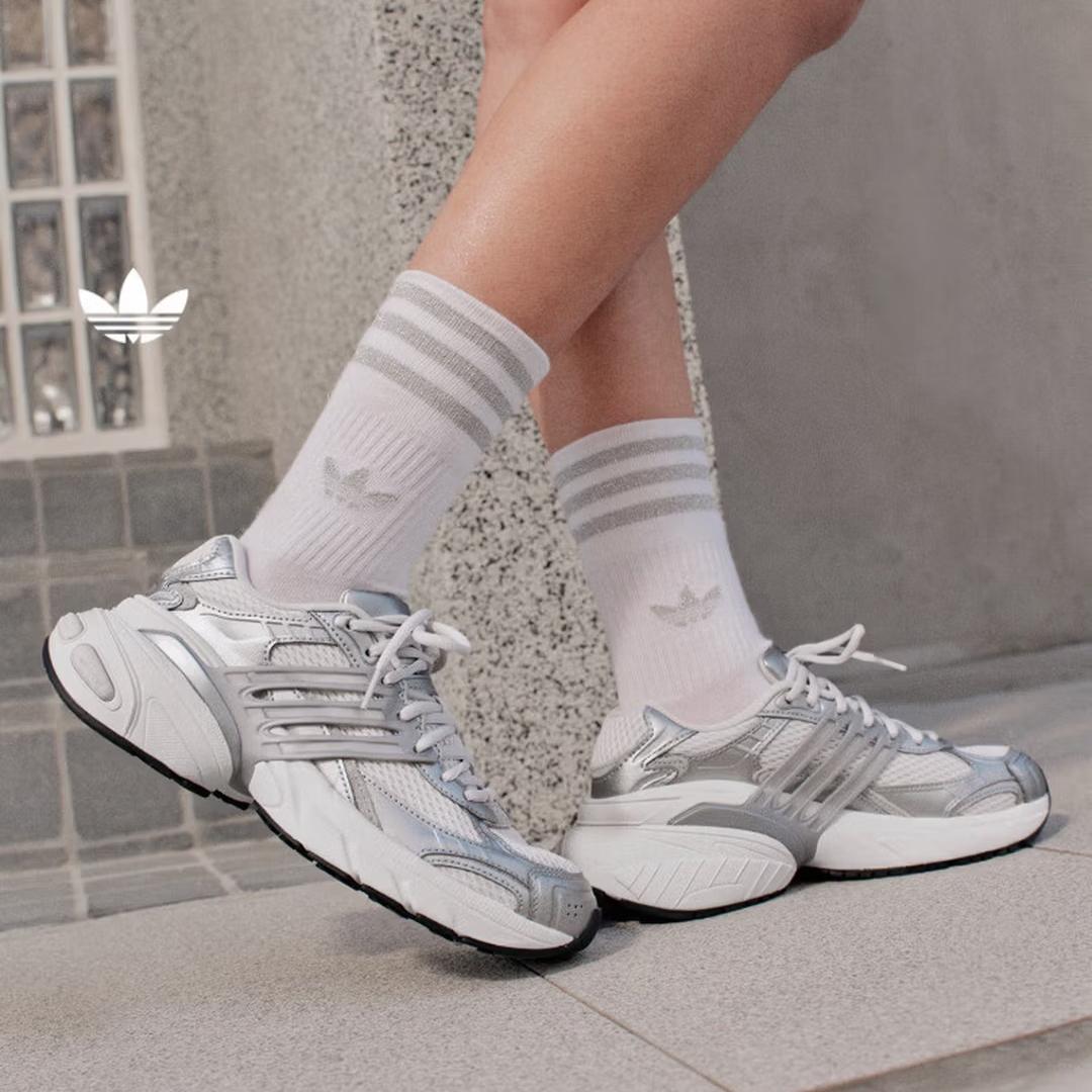 

Adidas ADISTAR XLG Классические Толстые Папины Кроссовки - Официальный Дизайн с Тремя Листьями от Adidas KJ1386 35.5 белый