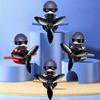 Car Interior Dashboard Decoration Ornament Scent Enhancer, Cute Pilot Model With Active Propeller Vent Mounted Freshener
