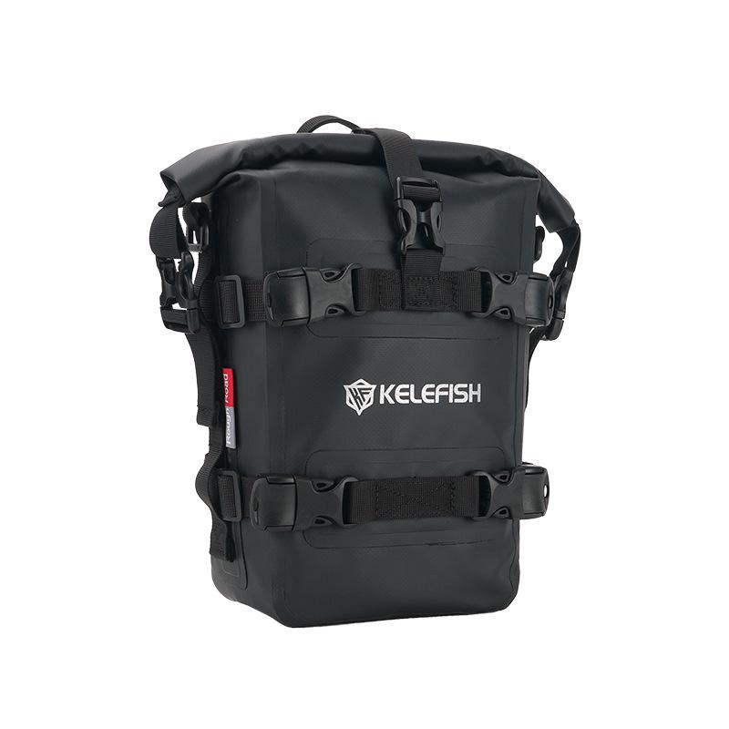 KELEFISH Rainproof Motorcycle Reflective Side Travel Bag
