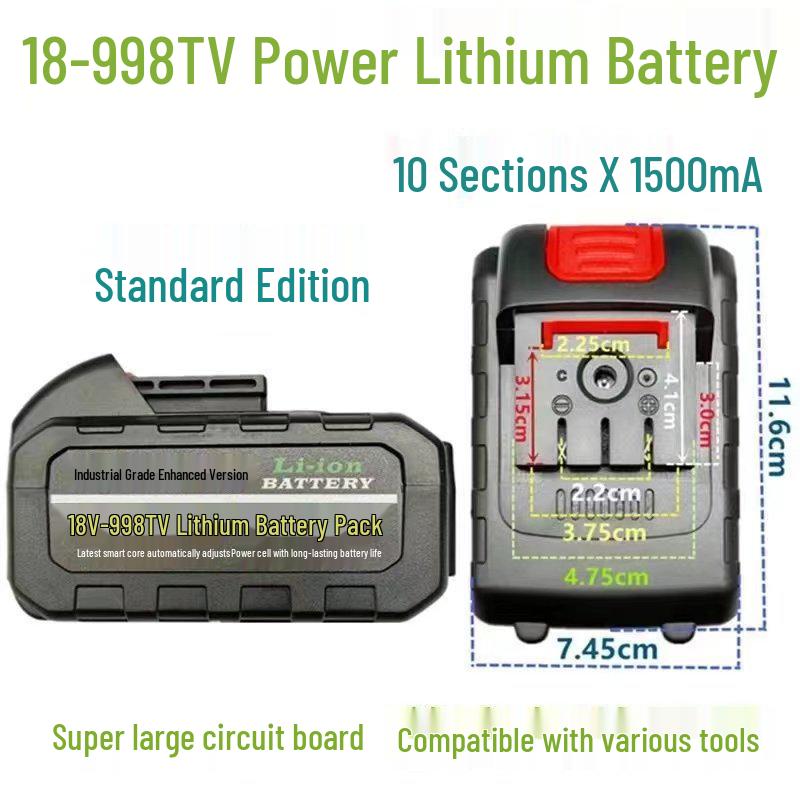 DeWalt Style 21V-48V Universal Lithium Battery Charger for Large Capacity Electric Drills