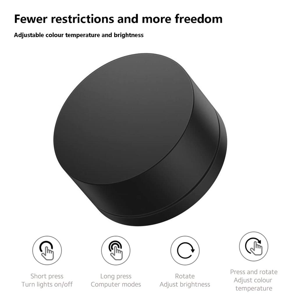 Xiaomi Mi Monitor Mount Light, USB Light, Type-C Port, Desk Light, Asymmetrical Light Distribution, Anti-Glare, Ra95 High Color Rendering, Magnetic