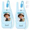 [PACZA] 2x Walkie-talkie with Video Camera Wi-fi Walkie Talkie Blue Z3501