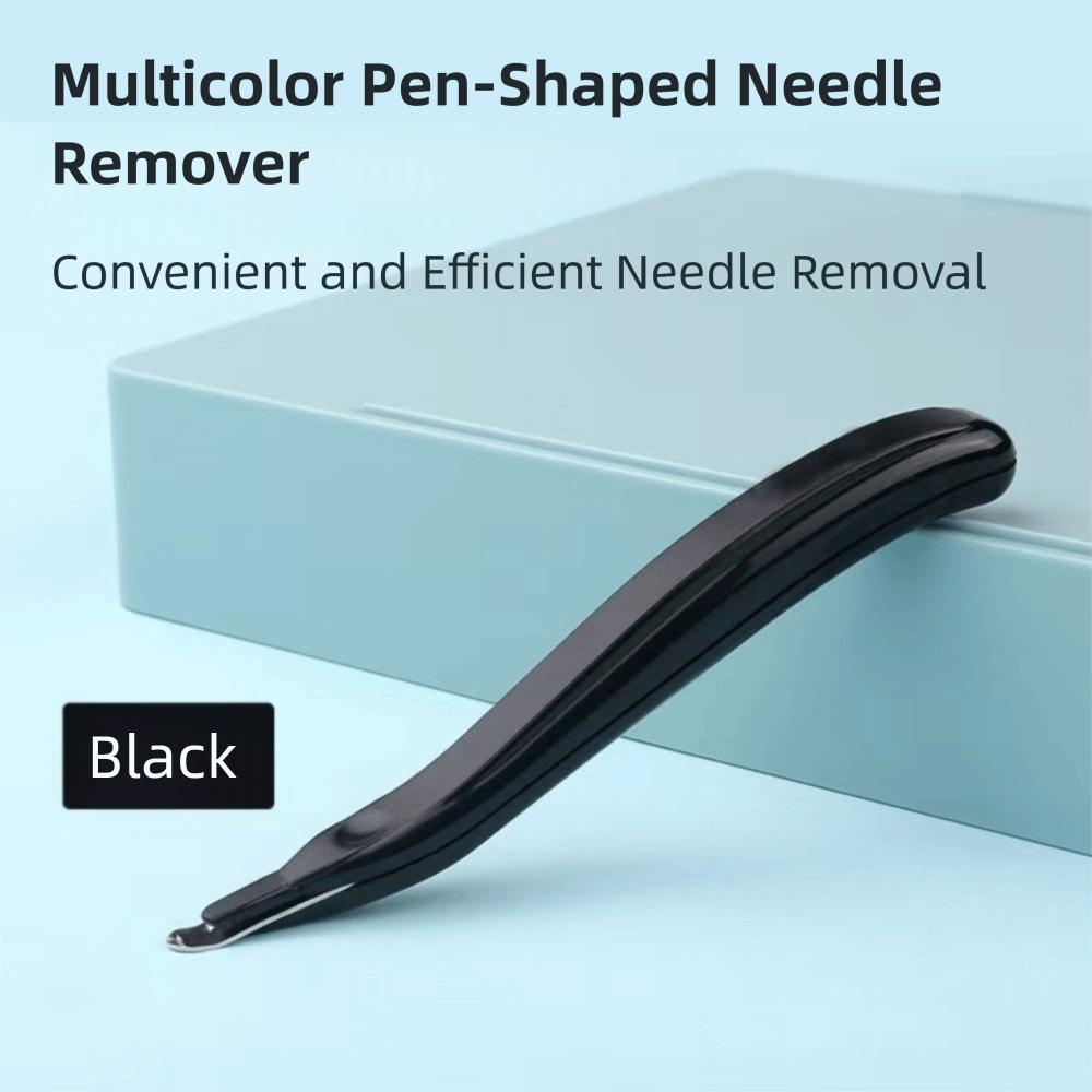 

Magnetic Tip Design Professional Staple Remover Tool Pen-style Mini Staple Remover School чёрный
