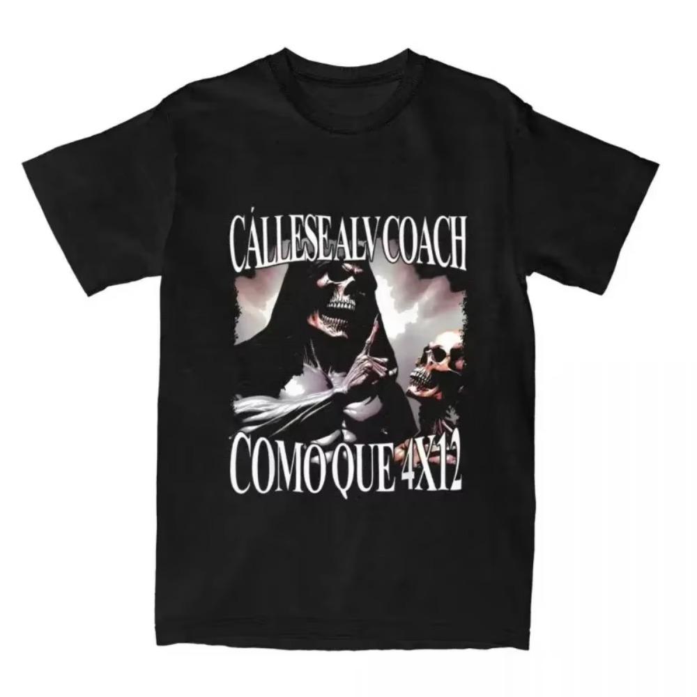 Vintage T Shirt Calacas Chidas Gym Cotton T-Shirts NMS CULEROS QUIEN SE TOMO MI AGUA Popular Tee Shirt Man Summer Casual Tees