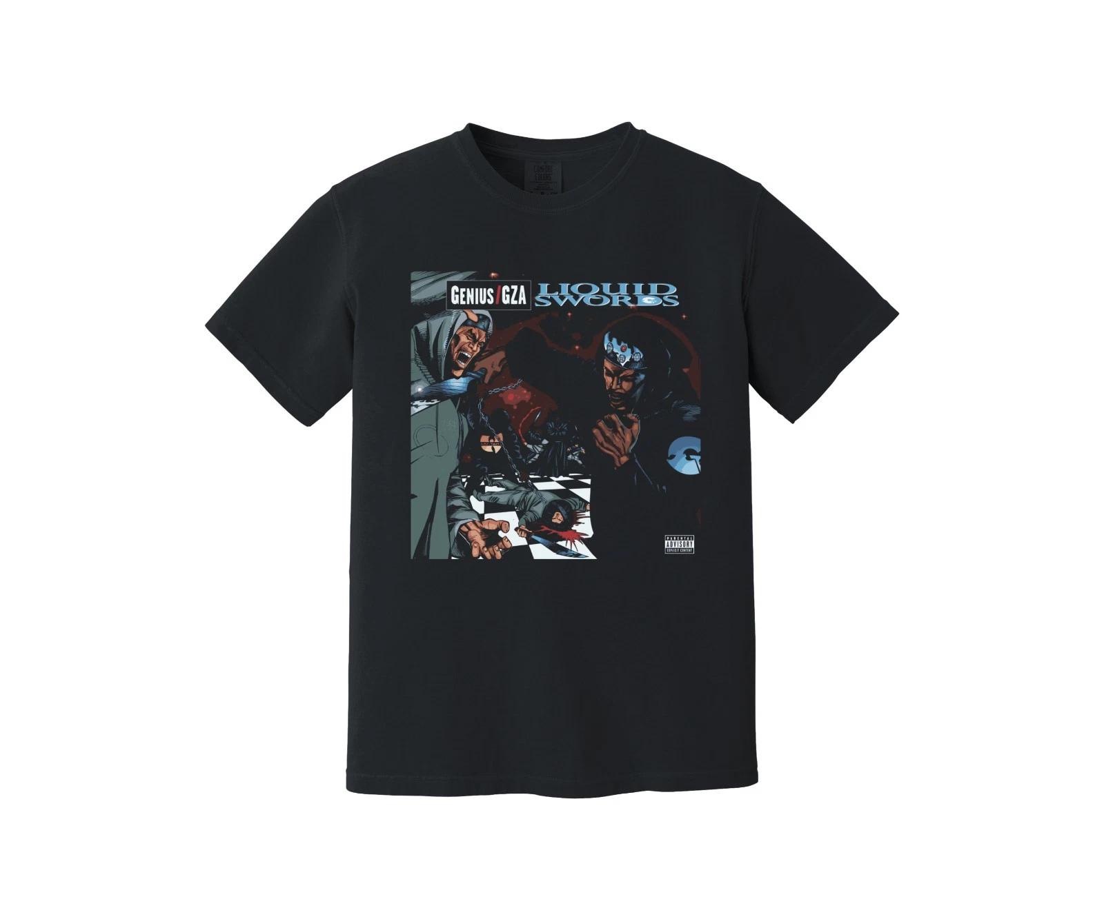 Футболка Liquid Swords Heavyweight - Gza, Genius, Wu Tang, Shaolin, Kung Fu S