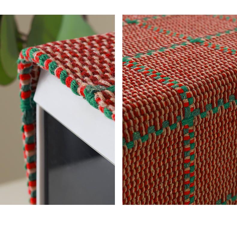 Universal Microwave Oven Dust Cover Cloth Mat - New Model Household Appliance Protector