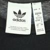 Adidas Trefoil Logo Short Sleeve T-shirt XL Black Men's Used