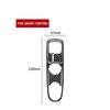 For Benz Smart Fortwo 2011-2015 Real Carbon Fiber Gear Shift Panel Suits Trim Cover Car Interiors Accessories Decoration Sticker