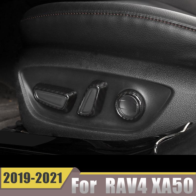 Buton de reglare a scaunului de mașină ABS Huse pentru ornamente pentru Toyota RAV4 RAV 4 XA50 2022 MK5 Accesorii de turnare interioară