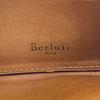 Berluti Zip Around leather Calligraphy Purse Brown leather mens Used