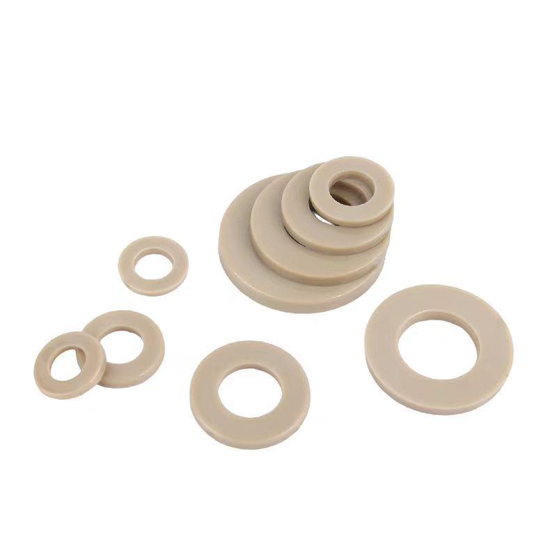 Enhanced PEEK Plastic Washer: High-Strength, Enlarged, Ultra-Thin, Acid & Alkali Resistant, High Temperature Resistant.