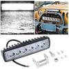 6 LED 18W Car LED Work Light DRL High Brightness Spotlight Offroad Automobile Truck Driving Headlight Fog Lamp 12V