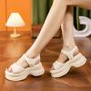 Platform Sandals Women's New Summer Wear In 2025 Fashionable Versatile Muffin Shoes Sports Advanced Sense Women's Shoes