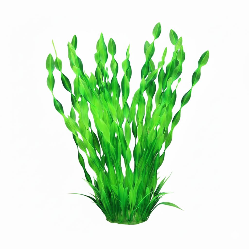 Natural Lifelike Aquarium Artificial Grass Plastic Aquatic Plants Decor for Fish Tank for Tank Decoration and Ornament