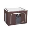 Foldable Oxford Cloth Storage Box with Steel Frame