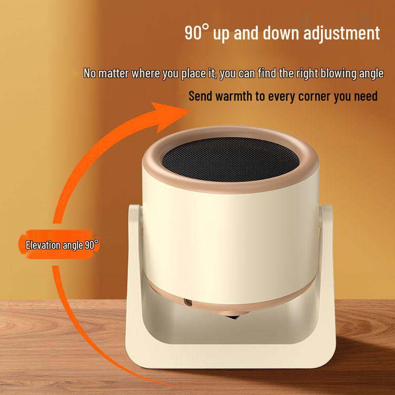 Compact Energy-Saving Desktop Heater for Dorms and Offices