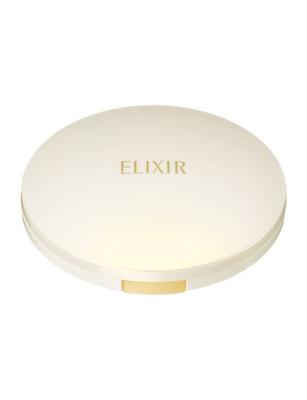 ELIXIR Gepresstes Gesichts-UV SPF12 Glänzend Superieur Puder, Beige, 9,5g, Puder, Schutz, Sonnenschutz, PA+, Puder, Shiseido,