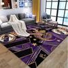 Real Madrid Football Pattern Rug, Indoor/Outdoor Mat, for Picnic, Gameroom, Bedroom, Office, Living Room, Home Decor Carpet, Birthday Gift