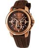 Successo Lifestyle Chronograph Rubber Strap Brown Dial Quartz R8871621039 Men's Watch