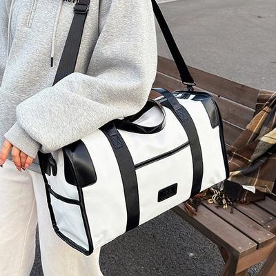 Reisetasche mit großem Fassungsvermögen, modische Persönlichkeit, Handtasche, Geschäftsreise-Tasche, Trocken- und Nassfach, Sport-, Schwimm-, Fitnesstasche