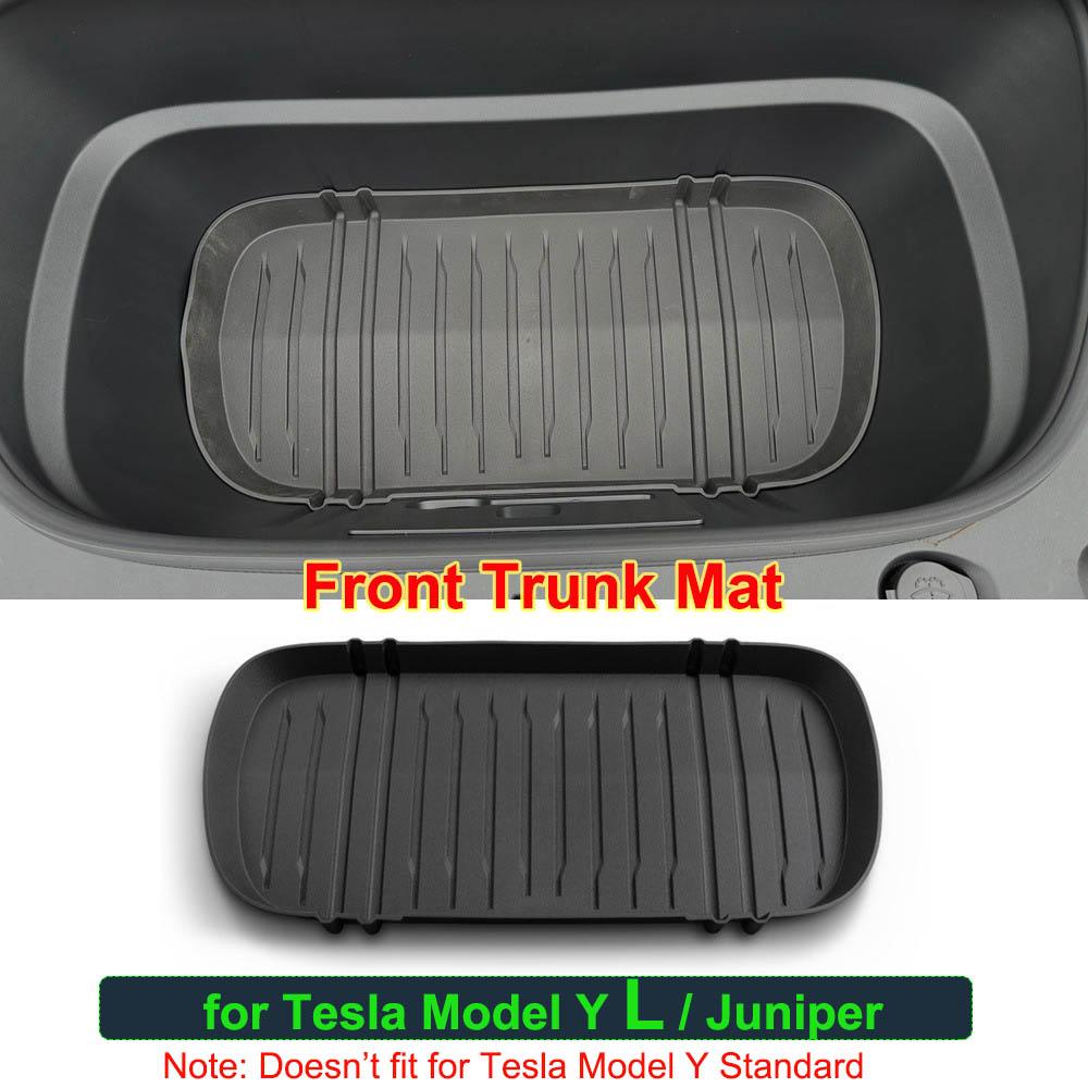 For Tesla Model Y L Juniper 2026 Front Trunk Mat Partition Board Frunk Waterproof Protect Mat TPE Model YL 2025 Accessories