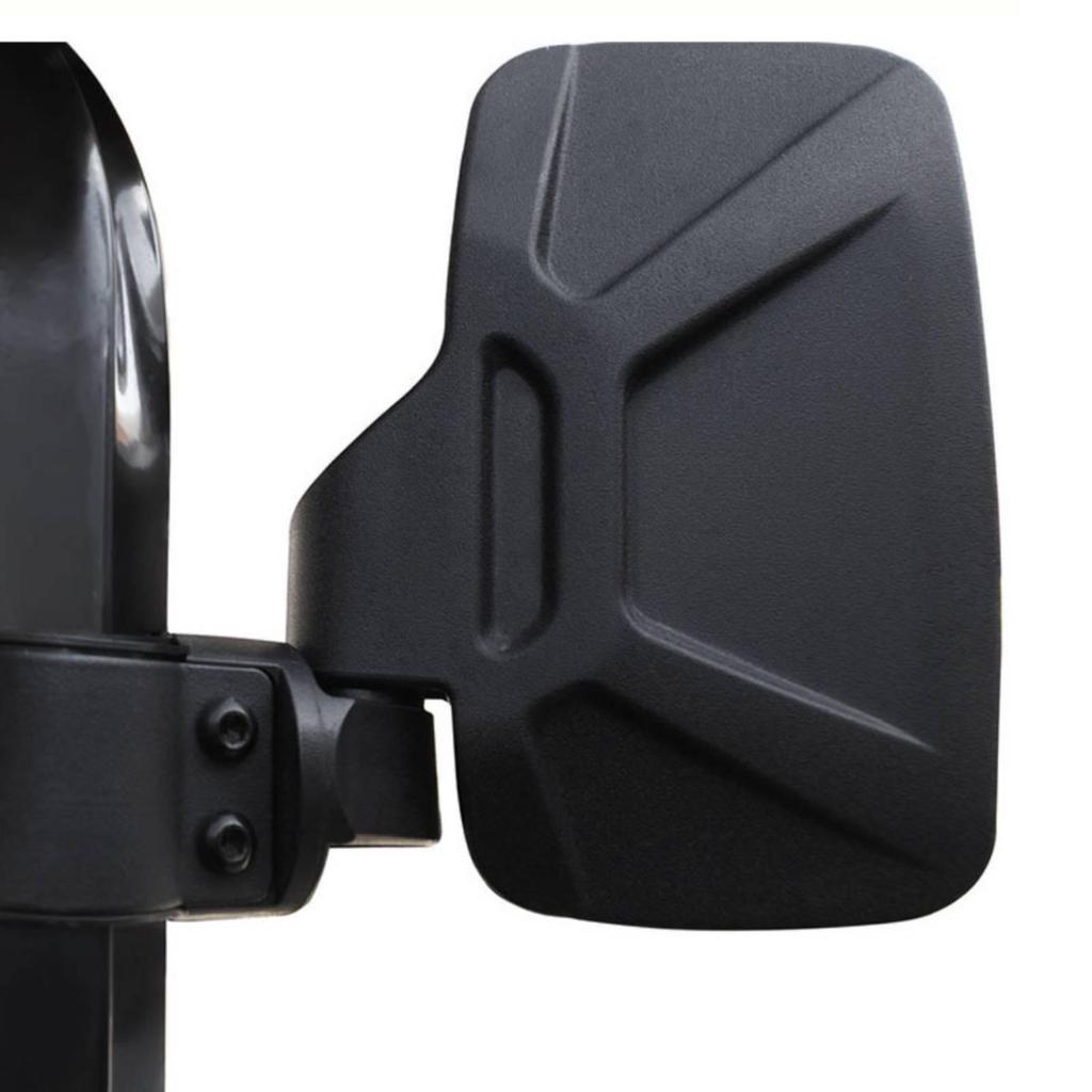 2 Pieces UTV Side Mirror Wide Angle BackwardViewing Easy to Install offOutdoor Vehicle