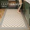 American Retro Carpets for Living Room Home Washable Kitchen Special Floor Mat Large Area Anti-fouling Carpet Pvc Leather Rug