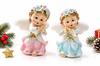 Decorative Angel Figurine with Wings Decorative Figurine 6.5 Various Colors