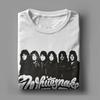 Funny Whitesnake Logo T-Shirt Men Round Neck Pure Cotton T Shirt Short Sleeve Tee Shirt Printing Tops