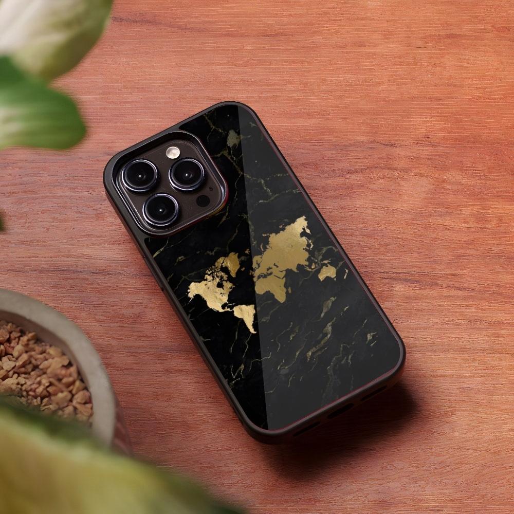 World Map Travel Phone Case for Iphone 16 15 14 13 Pro Max 12 11 Mini 7 8 Plus Se Xr X Xs Fundas Shell PC+TPU Cover