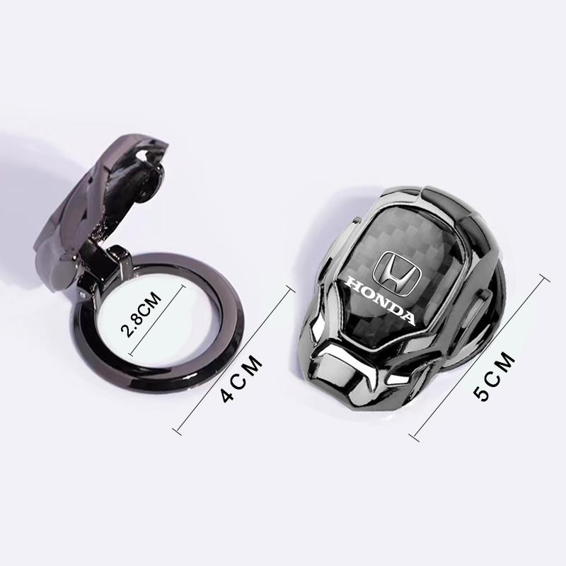 1Pcs Car One-Click Start Buttons Protective Cover Decoration For Honda Fit Mugen Insight Type S R VTEC DOHC Modulo Vezel Legend RR Si