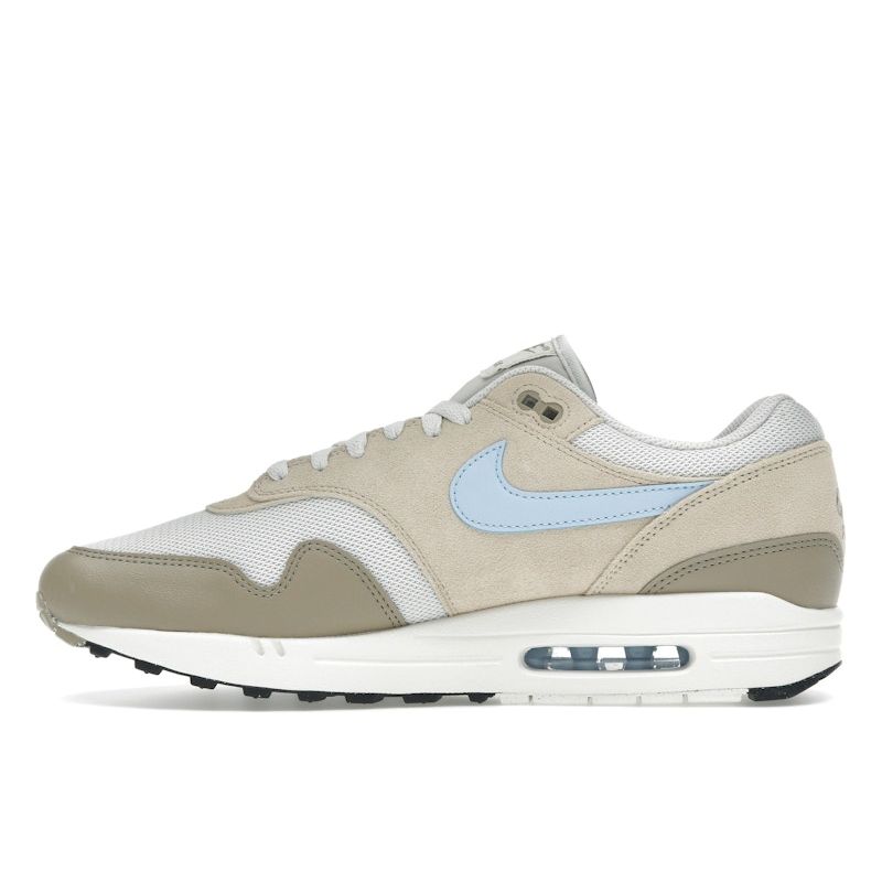 Nike Air Max 1 Essential Light Bone Psychic Blue Unisex Sneakers Cream Sanddrift Khaki FZ5808-009