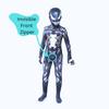 Kids Superhero Venom Costume Premium Lycra 3D 7-8 Years 150cm Gray