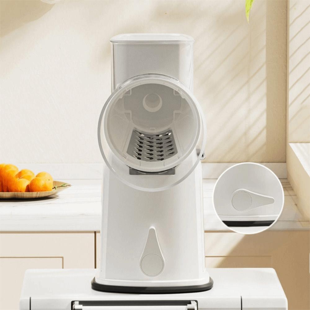 Detachable Hand-Crank Vegetable Slicer Manual Vegetable Cutter Rotary Cheese Grater  Kitchen Prep