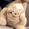 22/35cm Mother and Child Kangaroo Doll Simulation Doll Plush Toy Handmade Doll Cartoon Anime Cute Pillow Cushion Home Decoration