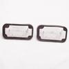 Rear License Plate Lamp Cover Housing 1PC 2PCS Brand New for Roewe I5 I6 RX358ER6 for MG MG6 MG5 HS ONE GS