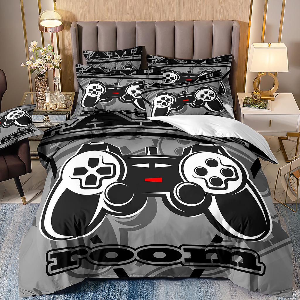 New Three-Piece Gamepad 3D Digital Printing Bedding Kit