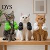 Pet Superhero Costume Props Funny Cat Muscle Arms, Hilarious 3D Printed Muscular Lightweight Halloween Shoulder Attachment for Feline Cosplay